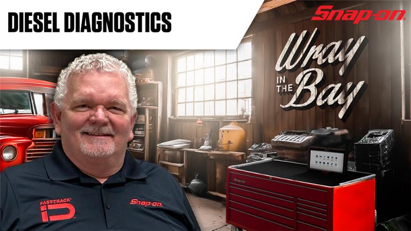 Diesel Diagnostics with Wray In The Bay, Episode 7 on Snap-on YouTube