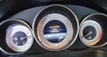 2016 Mercedes E350 gauges on dash reading "Lane Keeping Assist Inoperative"